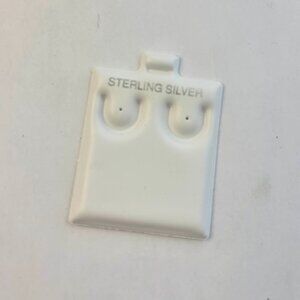 Silver Earring Jewelry Display New pack of 100 pieces